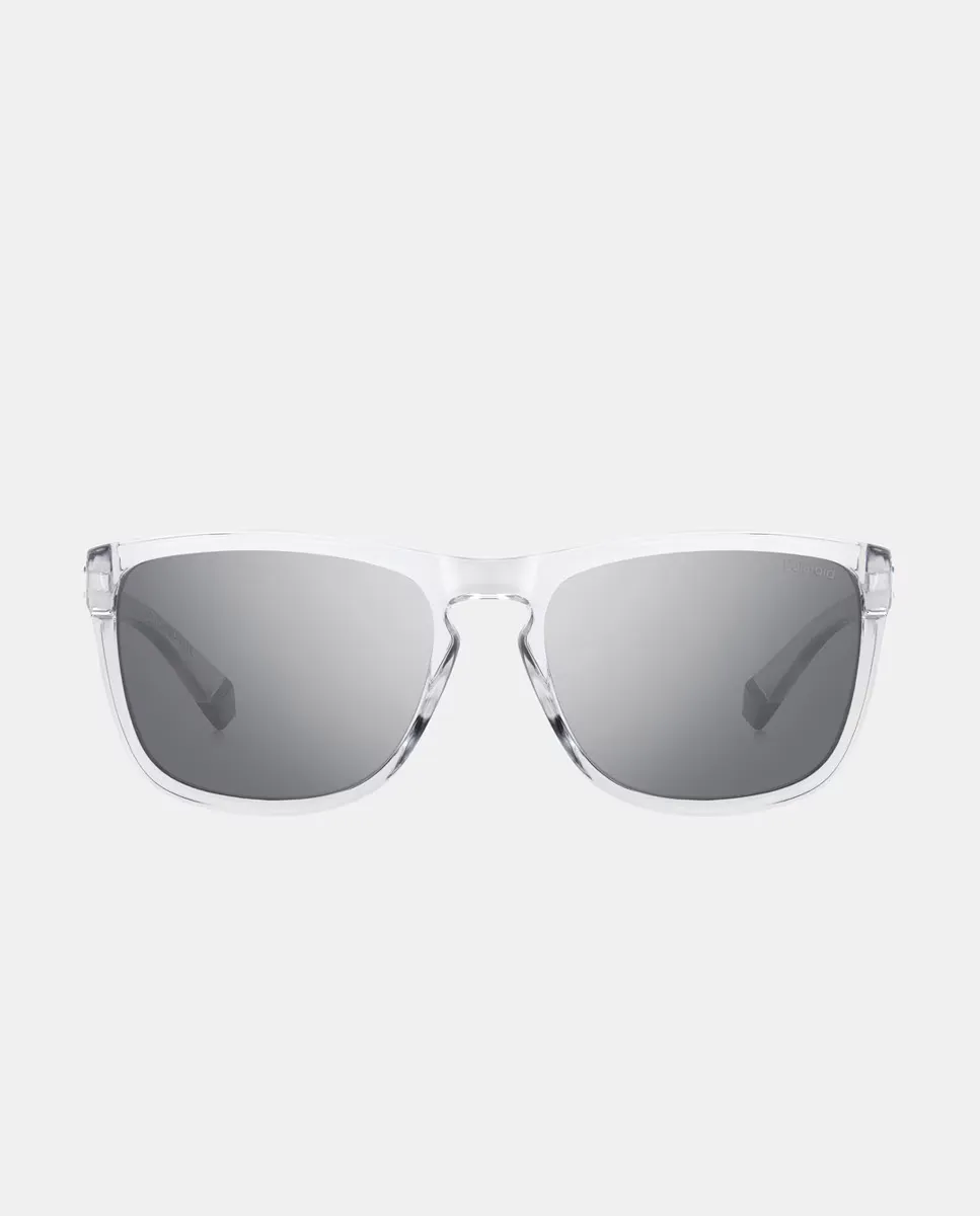 Солнцезащитные очки унисекс прямоугольной формы с прозрачными поляризованными линзами Polaroid Originals, прозрачный
Солнцезащитные очки унисекс прямоугольной формы с прозрачными поляризованными линзами Polaroid Originals, прозрачный