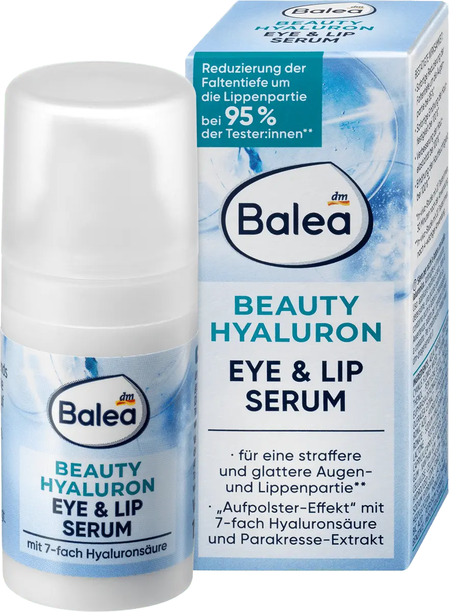 Сыворотка Beauty Hyaluron Eye Губа 15 мл Balea
Сыворотка Beauty Hyaluron Eye Губа 15 мл Balea