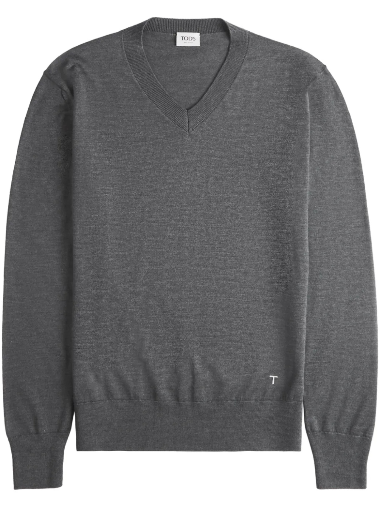 Tod's джемпер с вышитым логотипом, серый
Tod's джемпер с вышитым логотипом, серый
