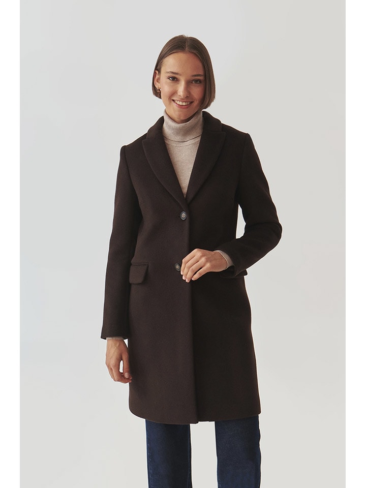 TATUUM Шерстяное пальто "Саковия" темно-коричневого цвета
TATUUM Шерстяное пальто "Саковия" темно-коричневого цвета