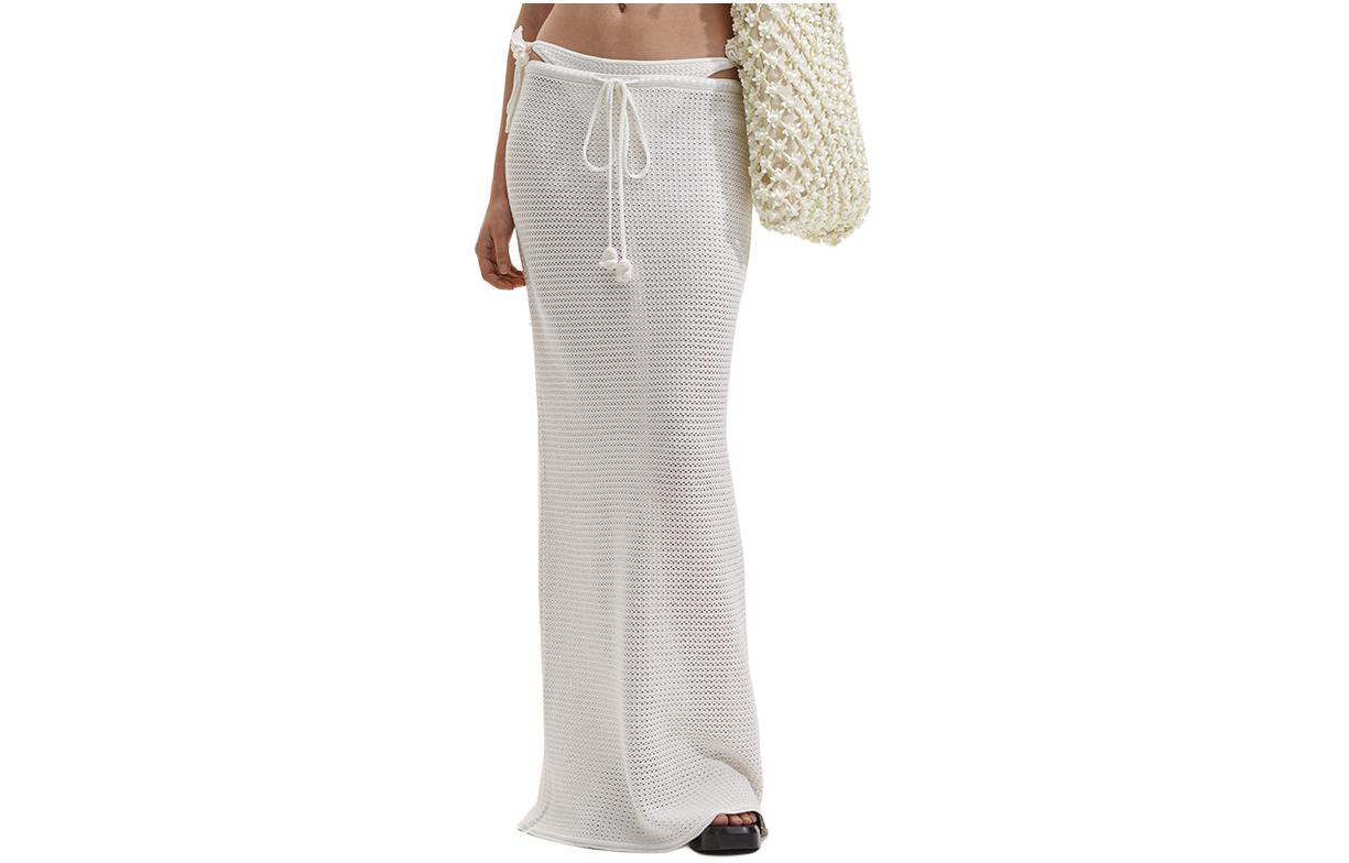 Свитер с автопортретом Длинная юбка Женская Self-portrait, Слоновая кость Белый
Свитер с автопортретом Длинная юбка Женская Self-portrait, Слоновая кость Белый