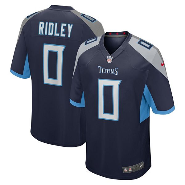 Мужская игровая футболка Calvin Ridley Tennessee Titans в цвете navy Nike
Мужская игровая футболка Calvin Ridley Tennessee Titans в цвете navy Nike