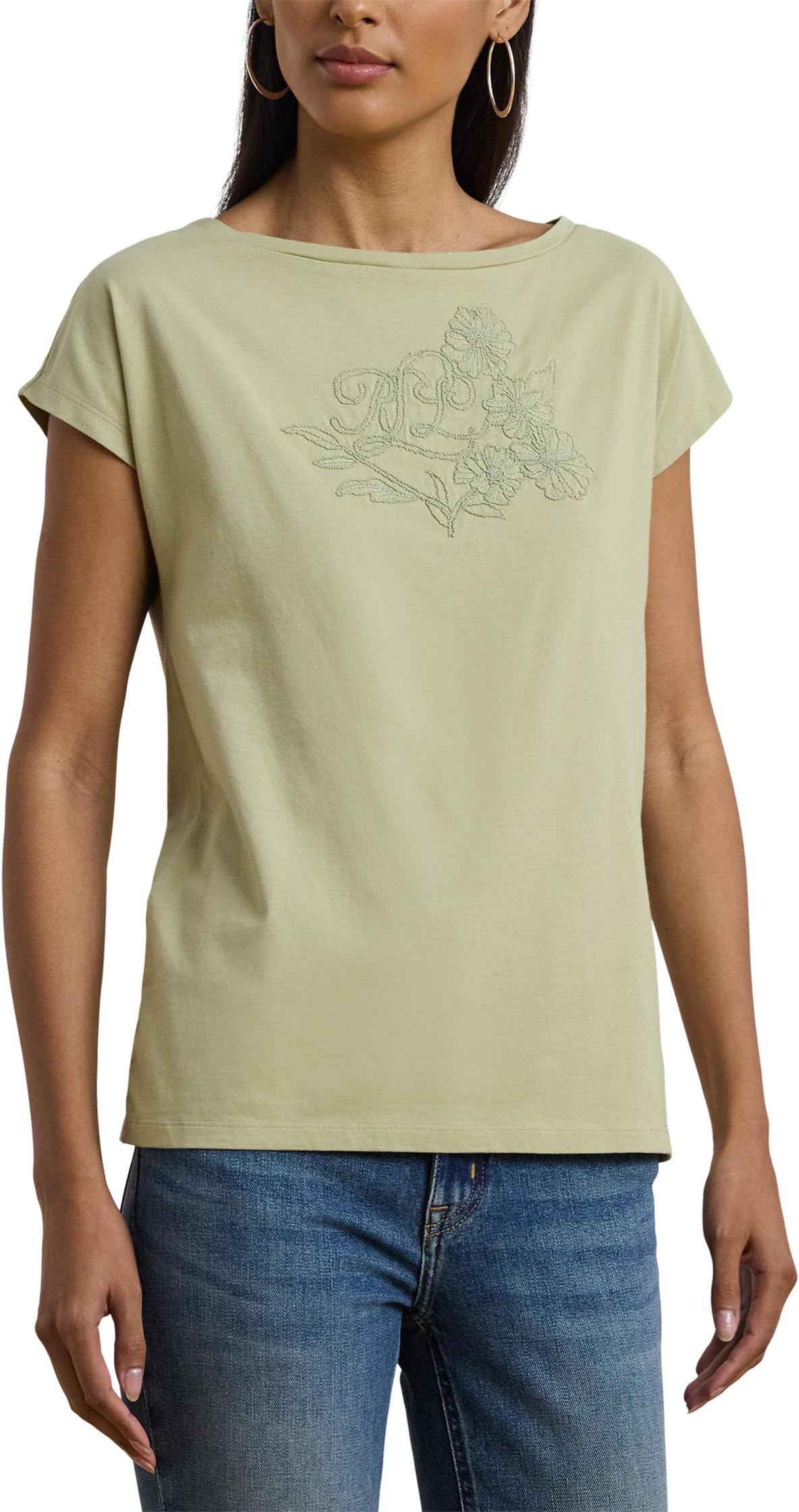 Футболка Lauren Ralph Lauren Petite Grieta Short Sleeve T-Shirt, цвет Light Olive
Футболка Lauren Ralph Lauren Petite Grieta Short Sleeve T-Shirt, цвет Light Olive