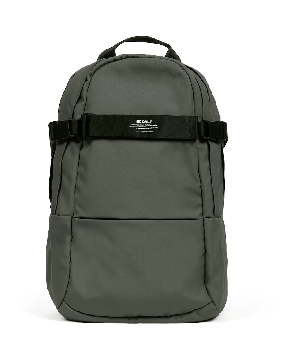 Мужской рюкзак с застежкой-молнией и передним карманом Ecoalf, темно-зеленый
Мужской рюкзак с застежкой-молнией и передним карманом Ecoalf, темно-зеленый