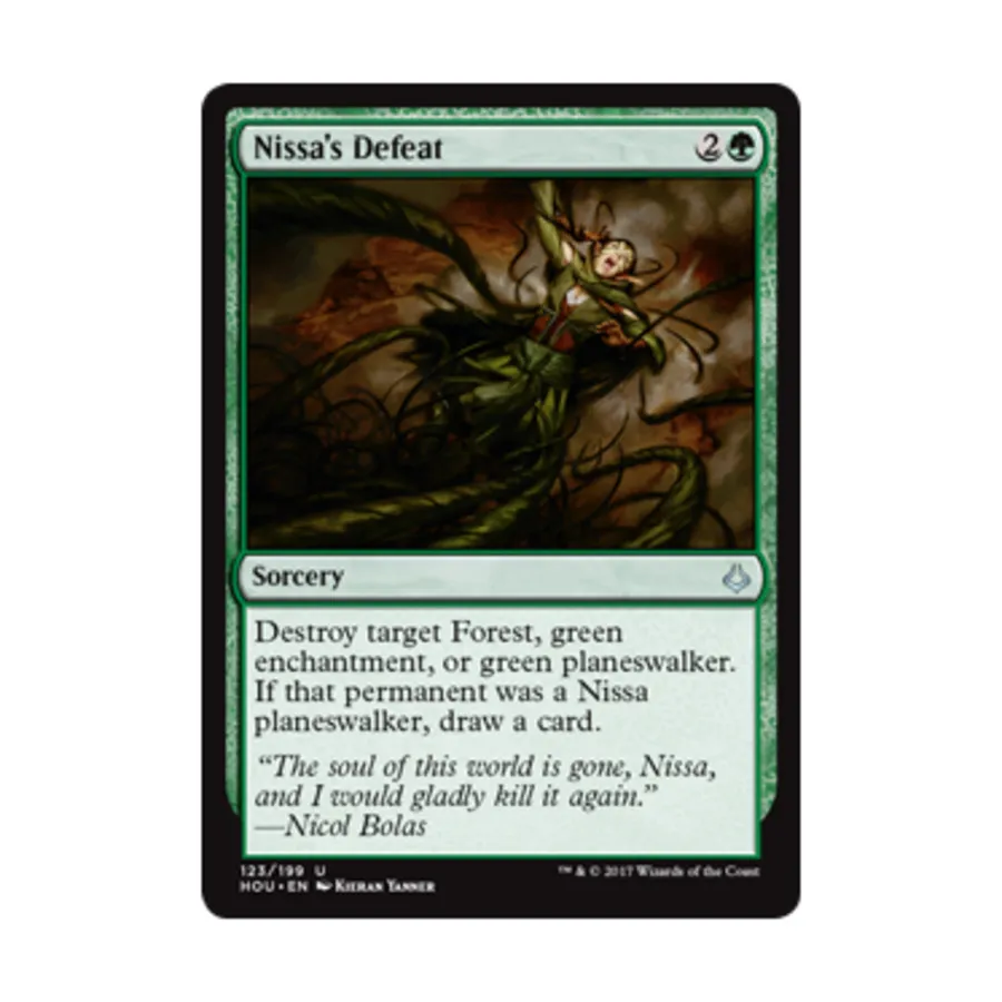 CCG Поражение Ниссы (U), MTG - Hour of Devastation
CCG Поражение Ниссы (U), MTG - Hour of Devastation