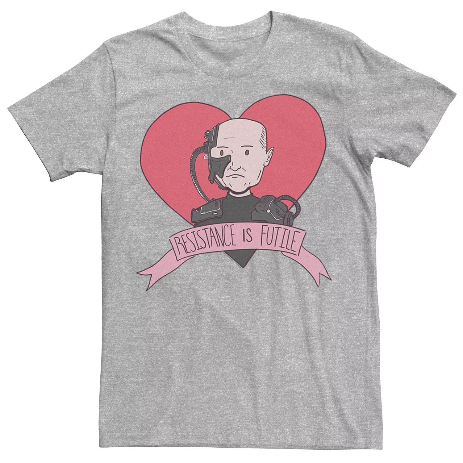 Мужская футболка с сопротивлением ко Дню святого Валентина Star Trek Next Generation Licensed Character
Мужская футболка с сопротивлением ко Дню святого Валентина Star Trek Next Generation Licensed Character