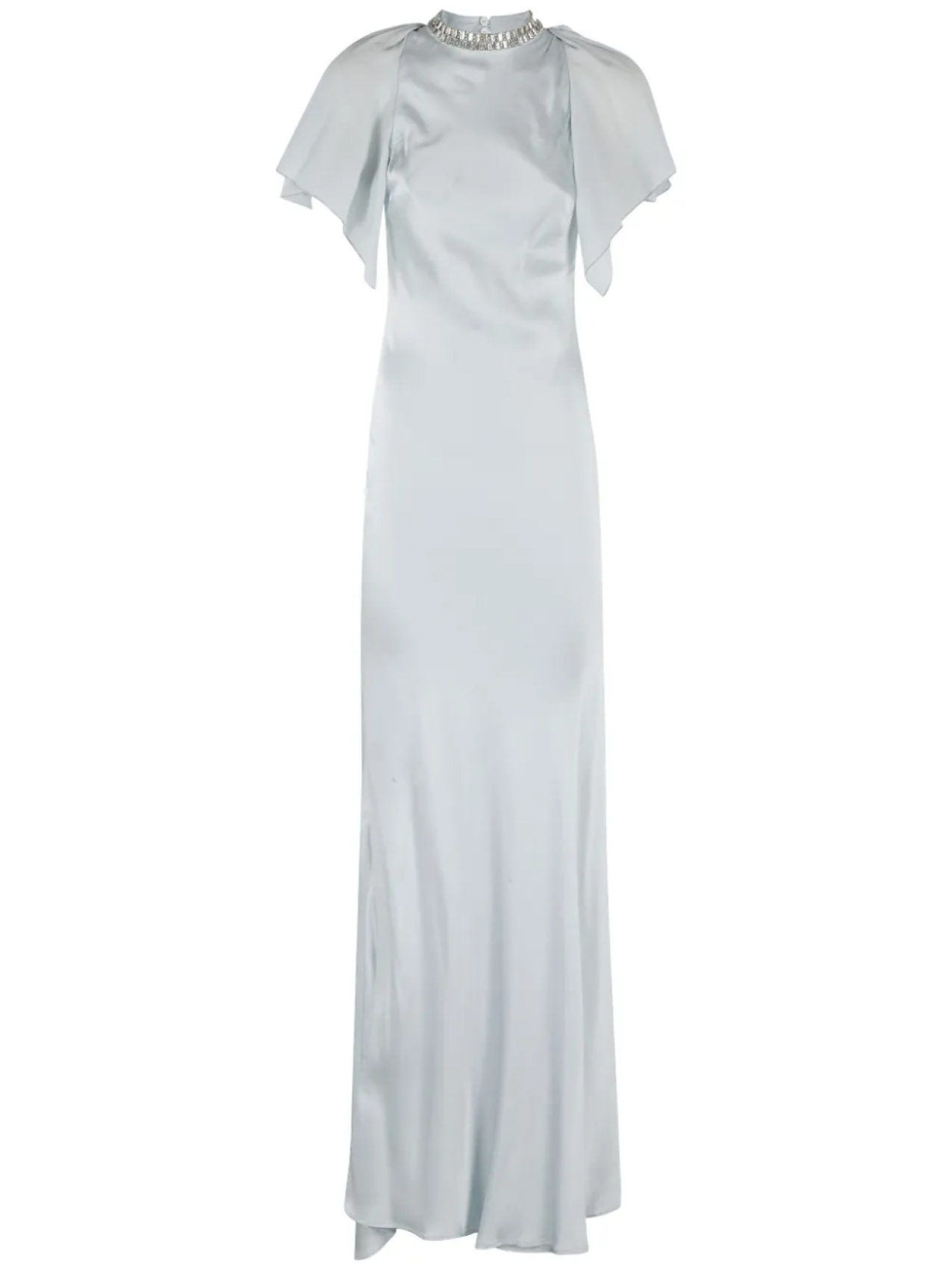 Amen атласное платье макси, синий
Amen атласное платье макси, синий