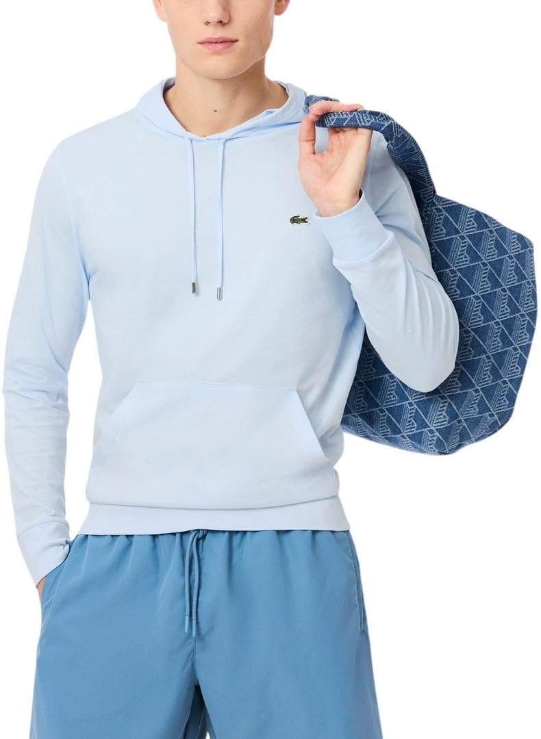 Мужская футболка Lacoste из хлопкового джерси с капюшоном, Rill
Мужская футболка Lacoste из хлопкового джерси с капюшоном, Rill