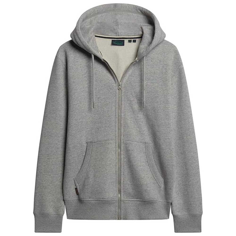Толстовка Superdry Essential Logo Full Zip, серый
Толстовка Superdry Essential Logo Full Zip, серый