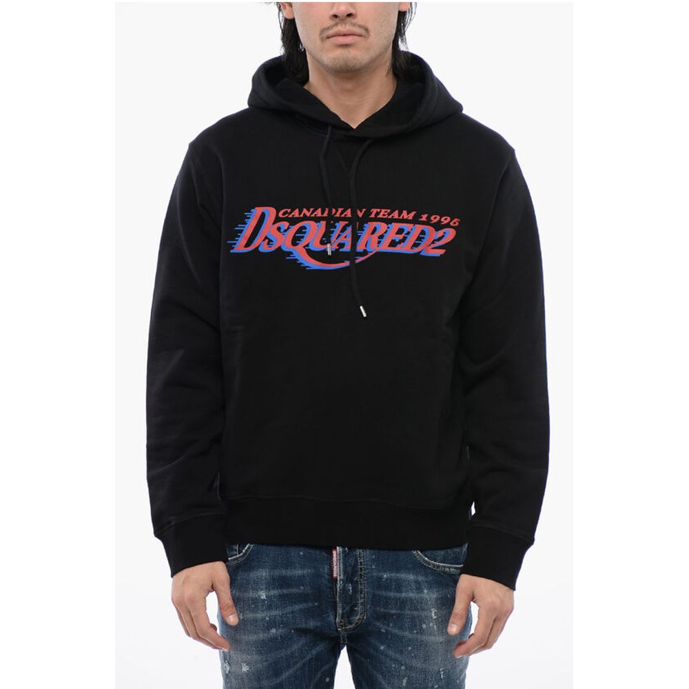 Толстовка с капюшоном Cool Fit из хлопка с начесом CANADIAN TEAM Dsquared2, Black
Толстовка с капюшоном Cool Fit из хлопка с начесом CANADIAN TEAM Dsquared2, Black