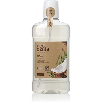 Ополаскиватель для рта без фтора, без спирта, сертифицированный органический ополаскиватель для рта с мятным кокосом и неприятным запахом изо рта, 500 мл, Ecodenta
Ополаскиватель для рта без фтора, без спирта, сертифицированный органический ополаскиватель для рта с мятным кокосом и неприятным запахом изо рта, 500 мл, Ecodenta