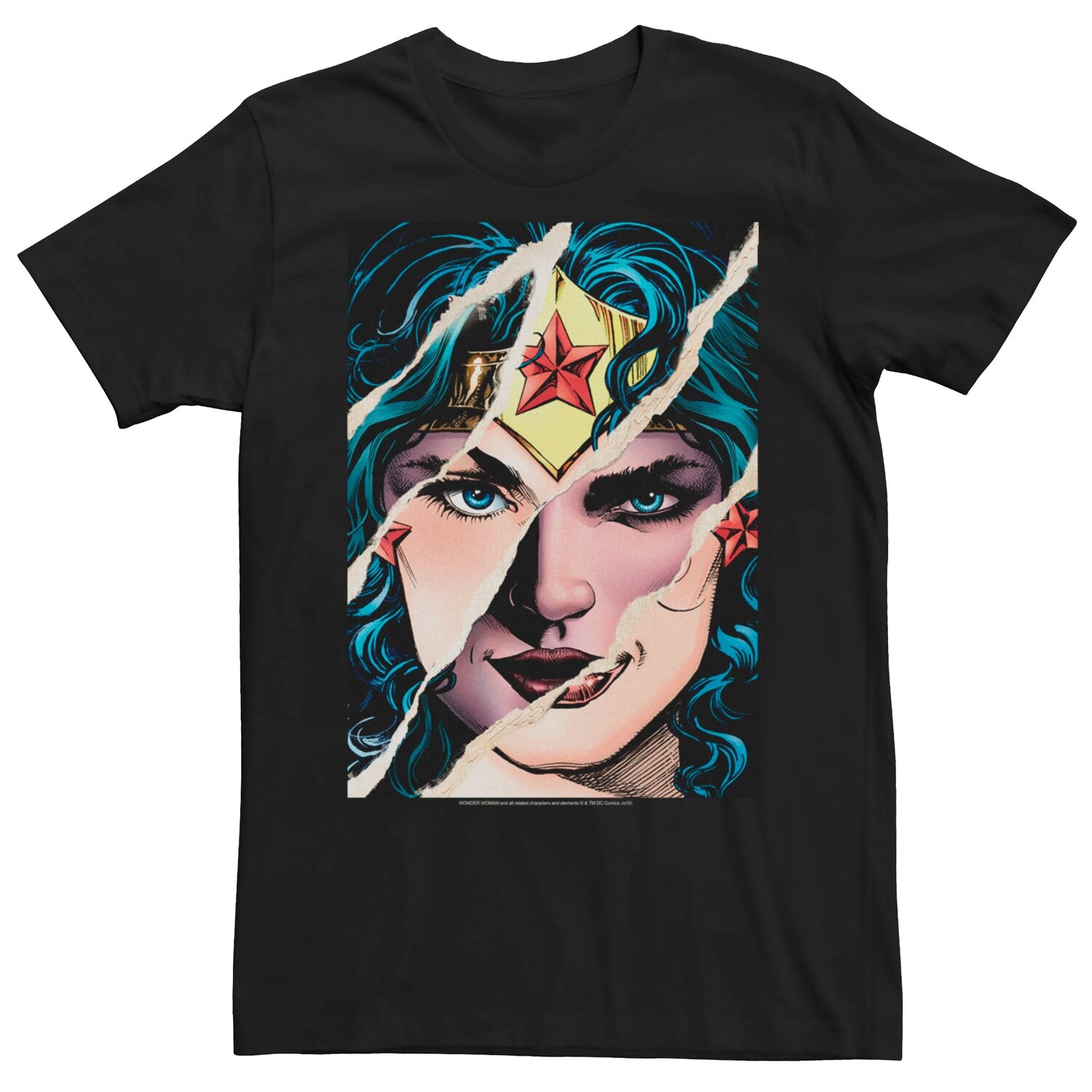 Мужская футболка DC Comics Wonder Woman с разрезом и портретом Licensed Character
Мужская футболка DC Comics Wonder Woman с разрезом и портретом Licensed Character