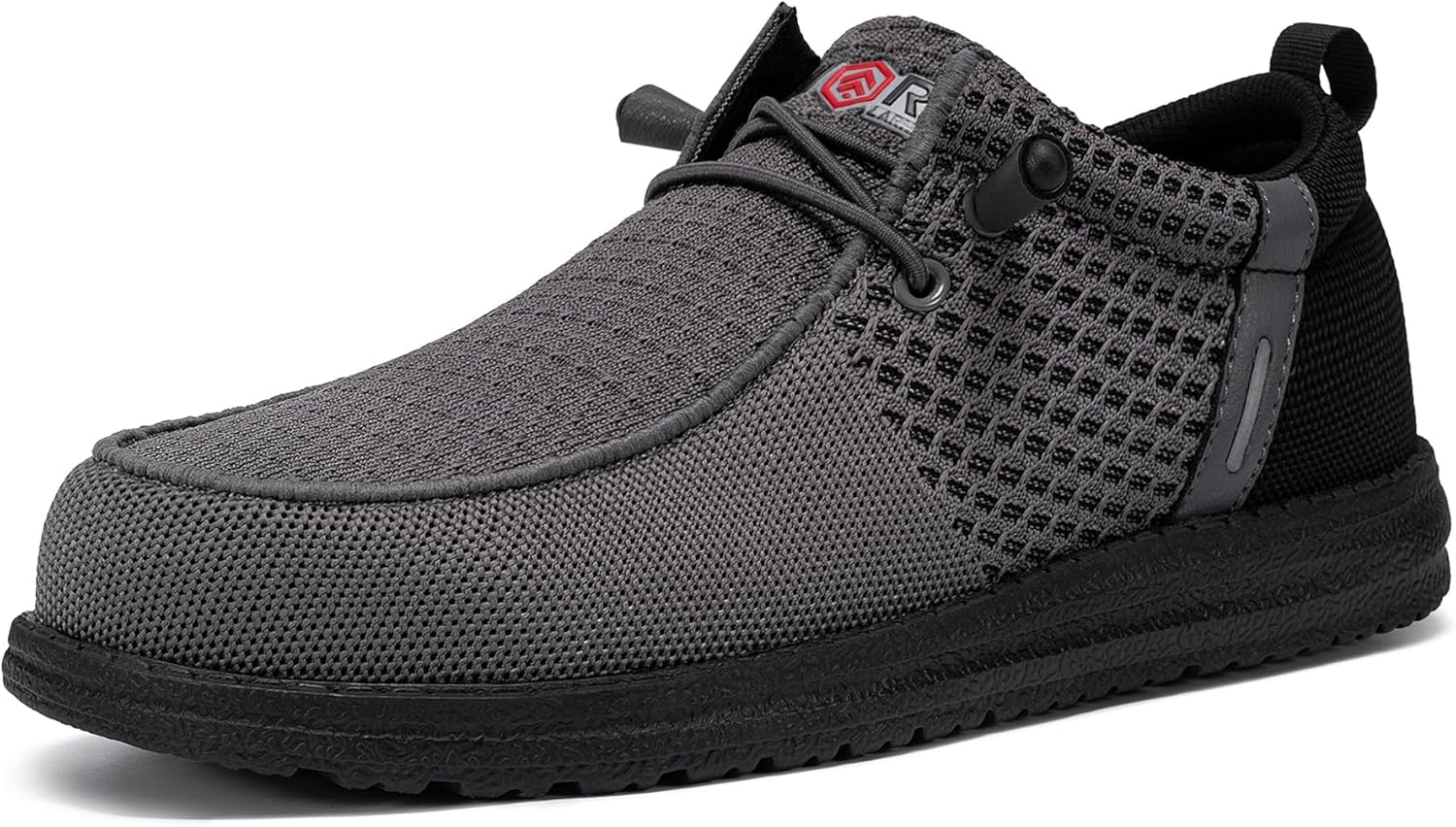 Мужские слипоны с защитным стальным носком LARNMERN, легкие, удобные для отдыха и ходьбы, кроссовки, лоферы с стальным носком, темно-серый
Мужские слипоны с защитным стальным носком LARNMERN, легкие, удобные для отдыха и ходьбы, кроссовки, лоферы с стальным носком, темно-серый