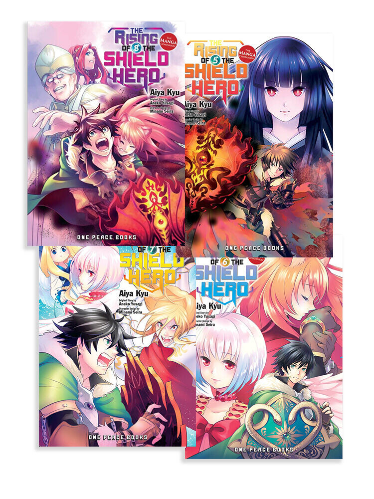 Манга The Rising of the Shield Hero Manga (5-8) Bundle
Манга The Rising of the Shield Hero Manga (5-8) Bundle