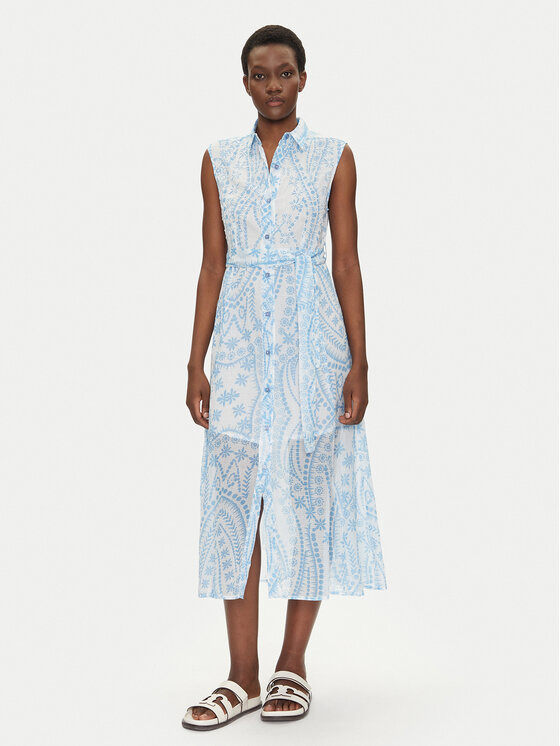 Платье-Рубашка стандартный крой IC25-040 Iconique, синий
Платье-Рубашка стандартный крой IC25-040 Iconique, синий