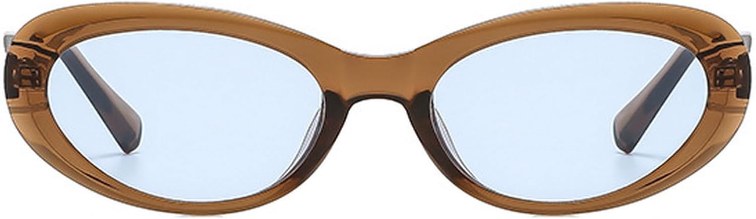 Модные овальные солнцезащитные очки для женщин, ретро-очки «кошачий глаз», солнцезащитные очки для женщин и мужчин, защита от УФ-излучения, модель 2025 mincl, Brown Blue
Модные овальные солнцезащитные очки для женщин, ретро-очки «кошачий глаз», солнцезащитные очки для женщин и мужчин, защита от УФ-излучения, модель 2025 mincl, Brown Blue