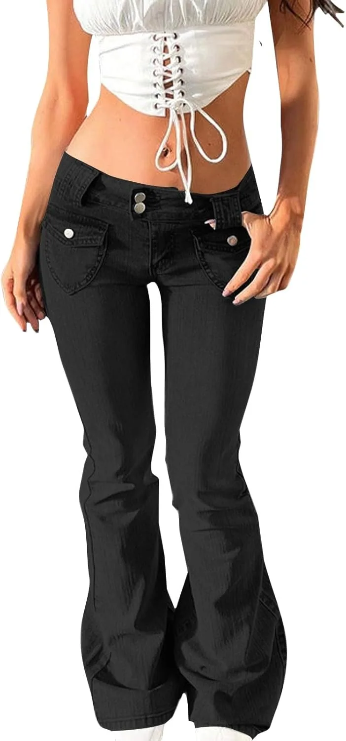 Джинсы low rise для женщин stretchy skinny flare 90s FULILYEO
Джинсы low rise для женщин stretchy skinny flare 90s FULILYEO