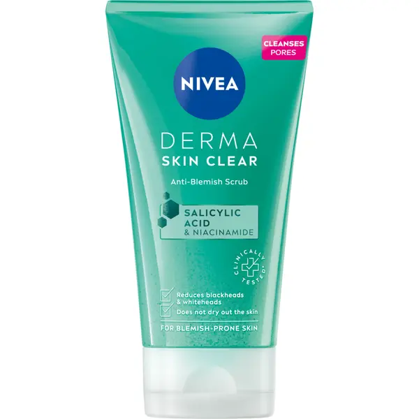 Пилинг против несовершенств, 150 мл Nivea Derma skin clear
Пилинг против несовершенств, 150 мл Nivea Derma skin clear