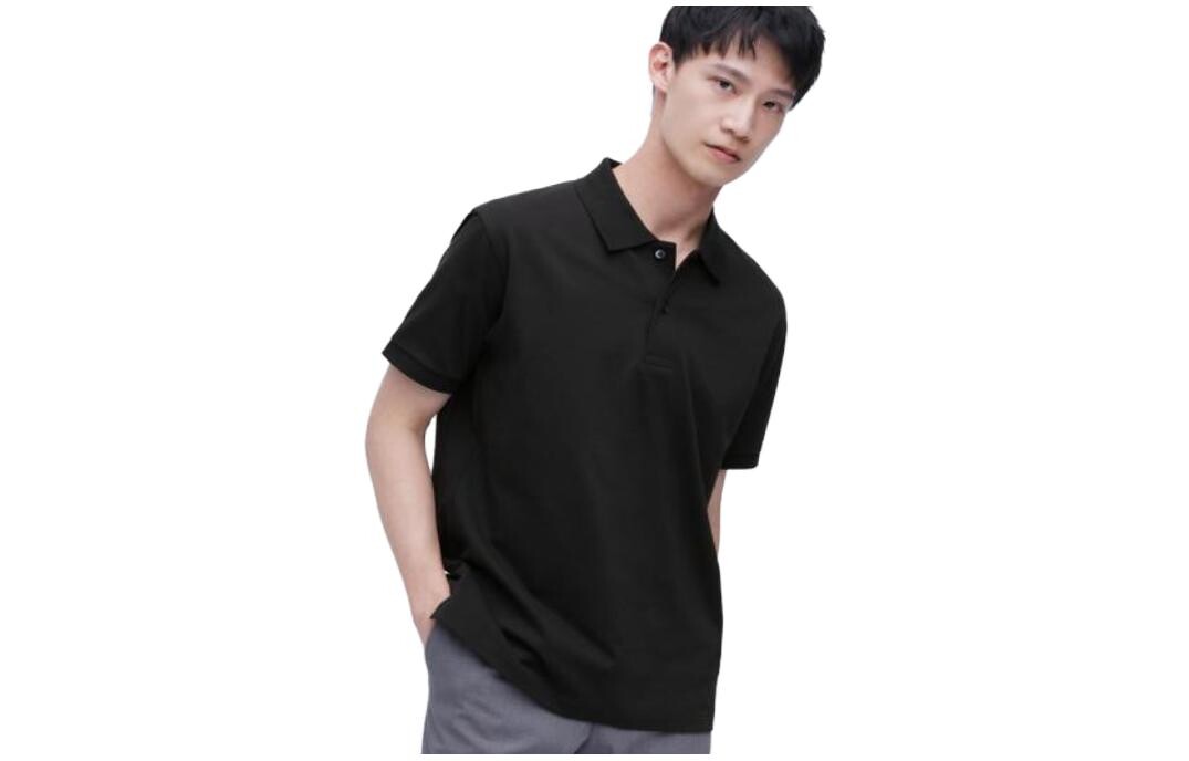Рубашка поло унисекс UNIQLO, цвет Black
Рубашка поло унисекс UNIQLO, цвет Black