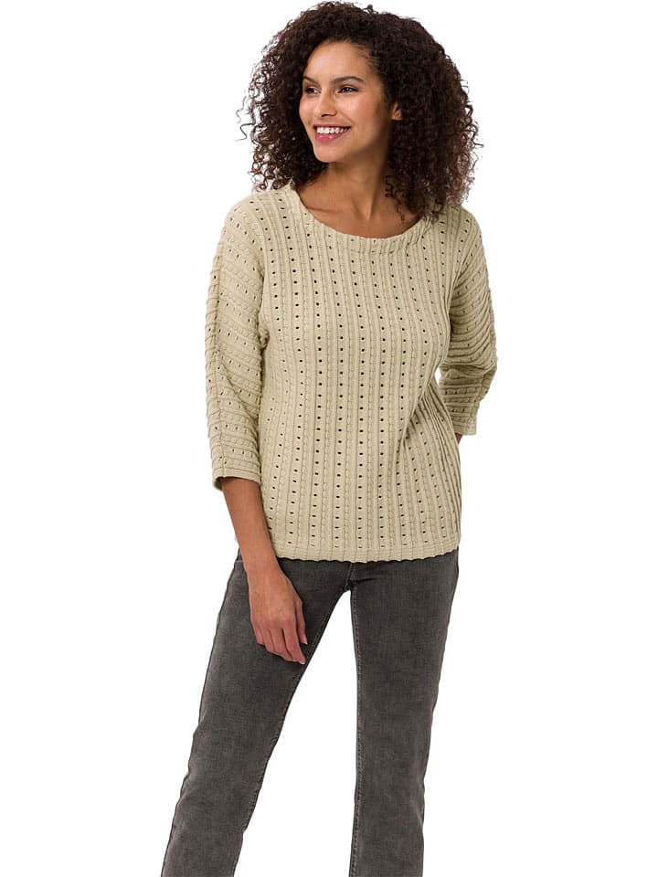 Бежевый свитер Heine
Бежевый свитер Heine