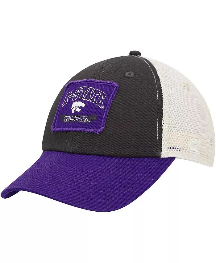 Мужская темно-серая кепка Kansas State Wildcats Objection Snapback Colosseum, серый
Мужская темно-серая кепка Kansas State Wildcats Objection Snapback Colosseum, серый