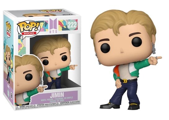Funko POP! Скалы, коллекционная фигурка, BTS, Чимин
Funko POP! Скалы, коллекционная фигурка, BTS, Чимин