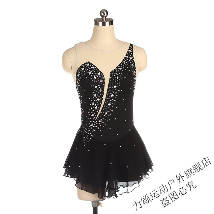 HEAD Фигурное катание, костюм для выступлений, платье для соревнований и экзаменов, без рукавов, с камнями 516, black, размер XS
HEAD Фигурное катание, костюм для выступлений, платье для соревнований и экзаменов, без рукавов, с камнями 516, black, размер XS