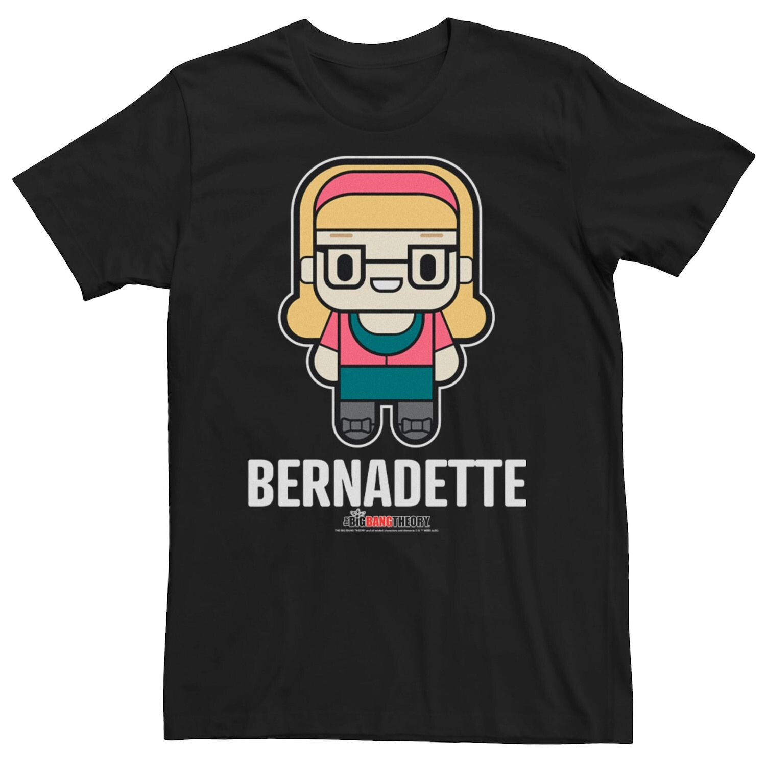 Мужская футболка The Big Bang Theory Chibi Bernadette Licensed Character
Мужская футболка The Big Bang Theory Chibi Bernadette Licensed Character