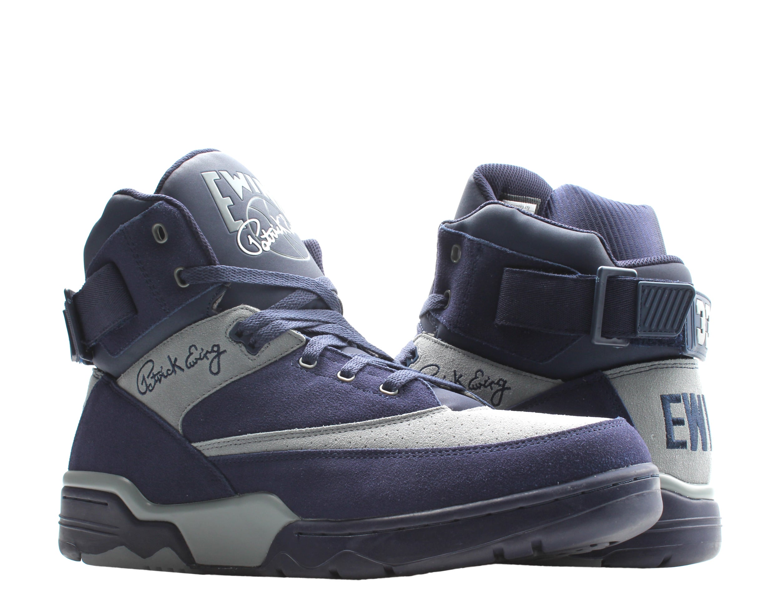 Баскетбольные кроссовки Ewing Athletics 33 Hi Georgetown Navy/Grey мужские 1EW90013-472
Баскетбольные кроссовки Ewing Athletics 33 Hi Georgetown Navy/Grey мужские 1EW90013-472