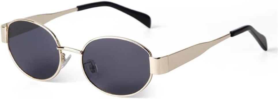 Солнцезащитные очки 2027 года в металлической овальной оправе для женщин и мужчин, круглые очки для вождения, прозрачные линзы, защита от УФ-излучения UV400 MTZJH, C2 Gold Gray
Солнцезащитные очки 2027 года в металлической овальной оправе для женщин и мужчин, круглые очки для вождения, прозрачные линзы, защита от УФ-излучения UV400 MTZJH, C2 Gold Gray