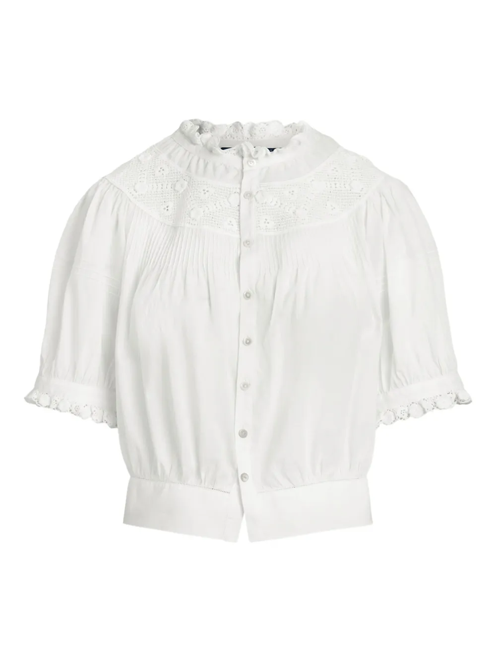 Плиссированная блузка с объемными рукавами POLO RALPH LAUREN, белый
Плиссированная блузка с объемными рукавами POLO RALPH LAUREN, белый