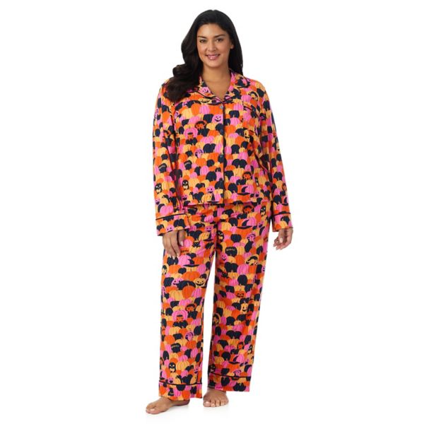 Уютный комплект пижамы Plus size с длинными рукавами и вырезом-лодочкой Beauty Sleep Social, цвет get spooky
Уютный комплект пижамы Plus size с длинными рукавами и вырезом-лодочкой Beauty Sleep Social, цвет get spooky