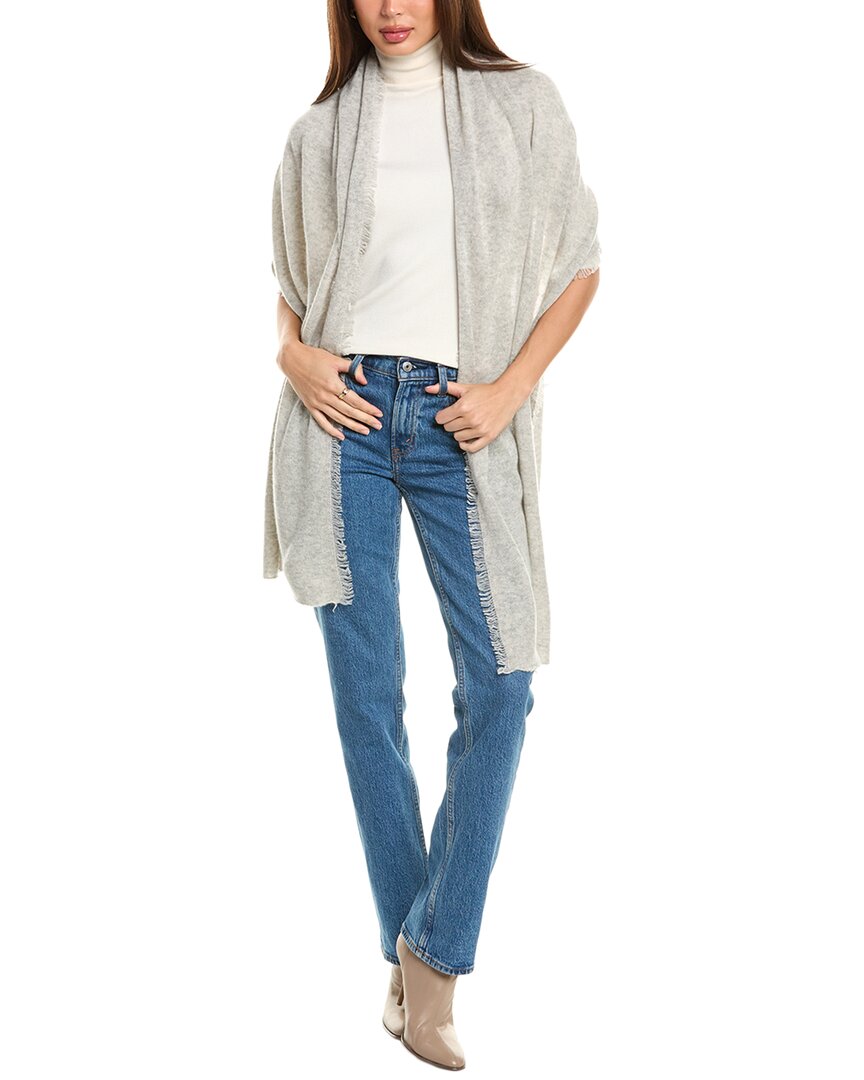 Amicale Кашемировый джерси с бахромой Дорожная накидка из кашемира Amicale Cashmere, серый
Amicale Кашемировый джерси с бахромой Дорожная накидка из кашемира Amicale Cashmere, серый