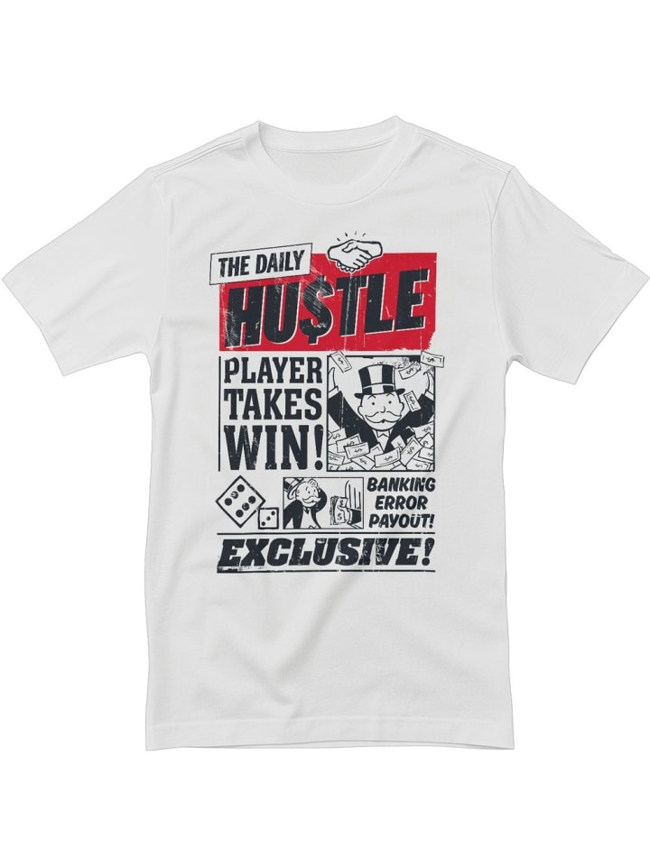 Футболка Monopoly The Daily Hustle T-Shirt белого цвета Monopoly, Белый, Футболка Monopoly The Daily Hustle T-Shirt белого цвета Monopoly
Футболка Monopoly The Daily Hustle T-Shirt белого цвета Monopoly, Белый, Футболка Monopoly The Daily Hustle T-Shirt белого цвета Monopoly
