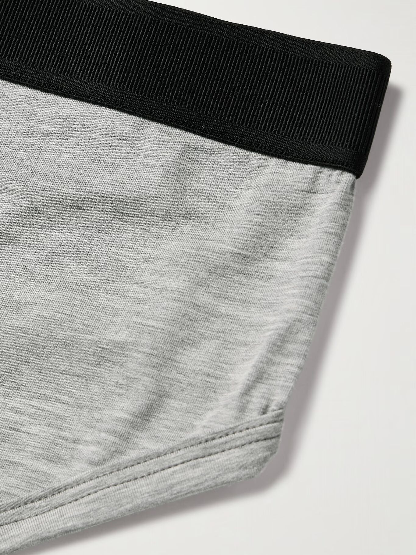 Трусы из эластичного хлопка и смеси модала TOM FORD, серый
Трусы из эластичного хлопка и смеси модала TOM FORD, серый