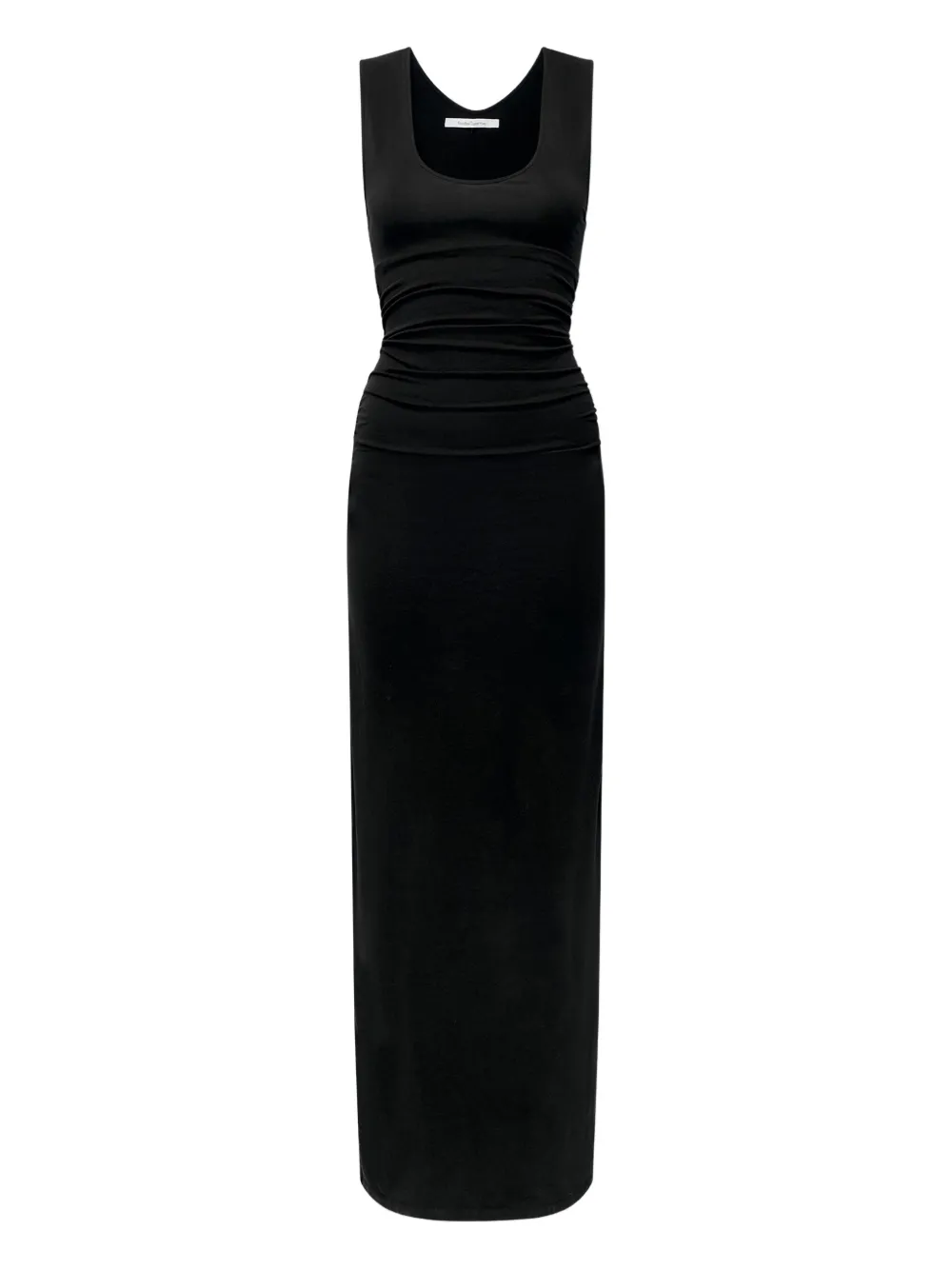 Платье-майка с рюшами Another Tomorrow, черный
Платье-майка с рюшами Another Tomorrow, черный