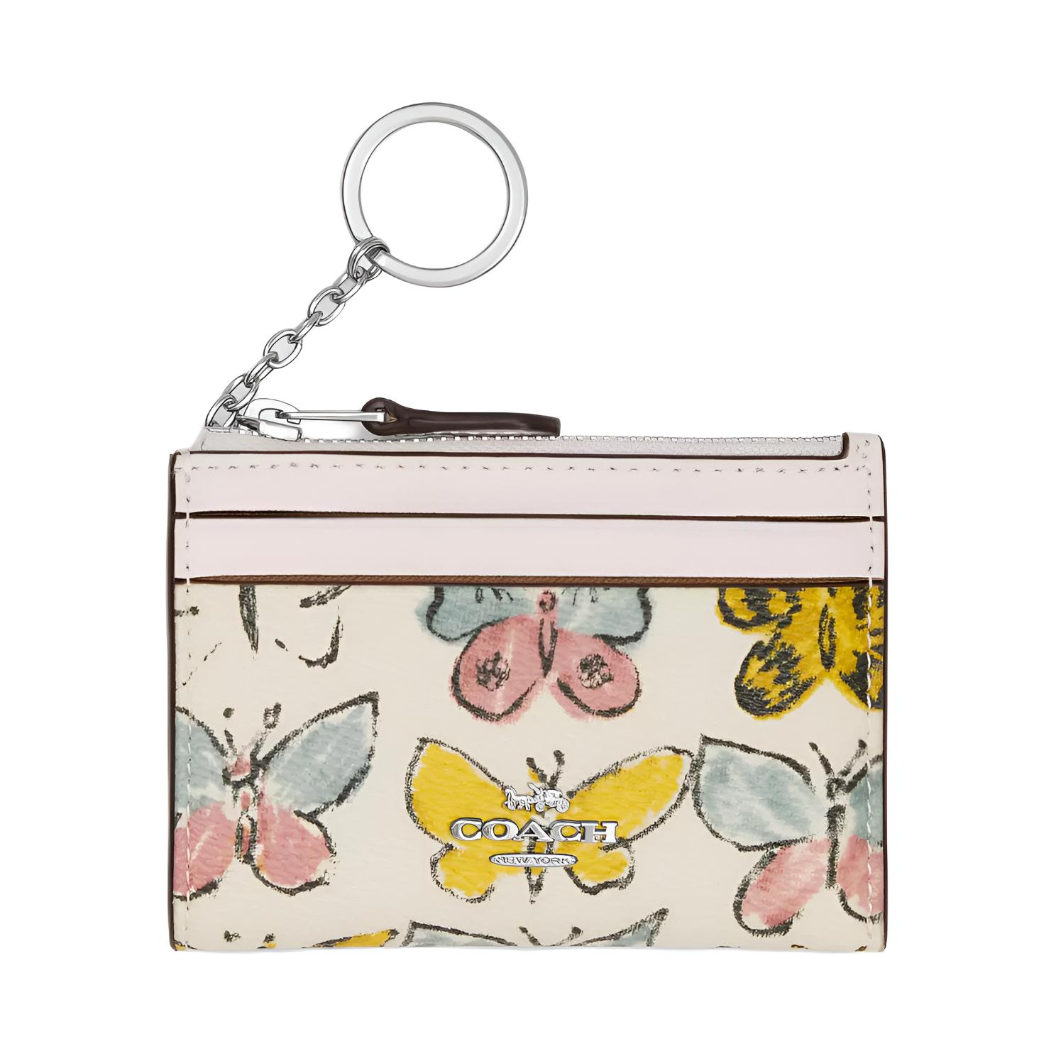 COACH Ультратонкий чехол для удостоверения личности из текстиля с держателем для карт миниатюрный женский серебристо-меловой мультиколор, Silver & Chalk Multicolor
COACH Ультратонкий чехол для удостоверения личности из текстиля с держателем для карт миниатюрный женский серебристо-меловой мультиколор, Silver & Chalk Multicolor
