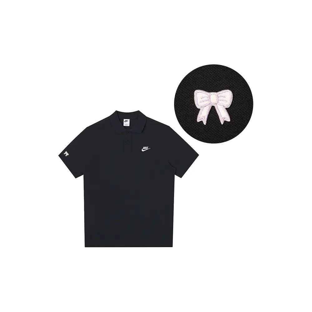 Рубашка поло унисекс черная Nike, черный
Рубашка поло унисекс черная Nike, черный