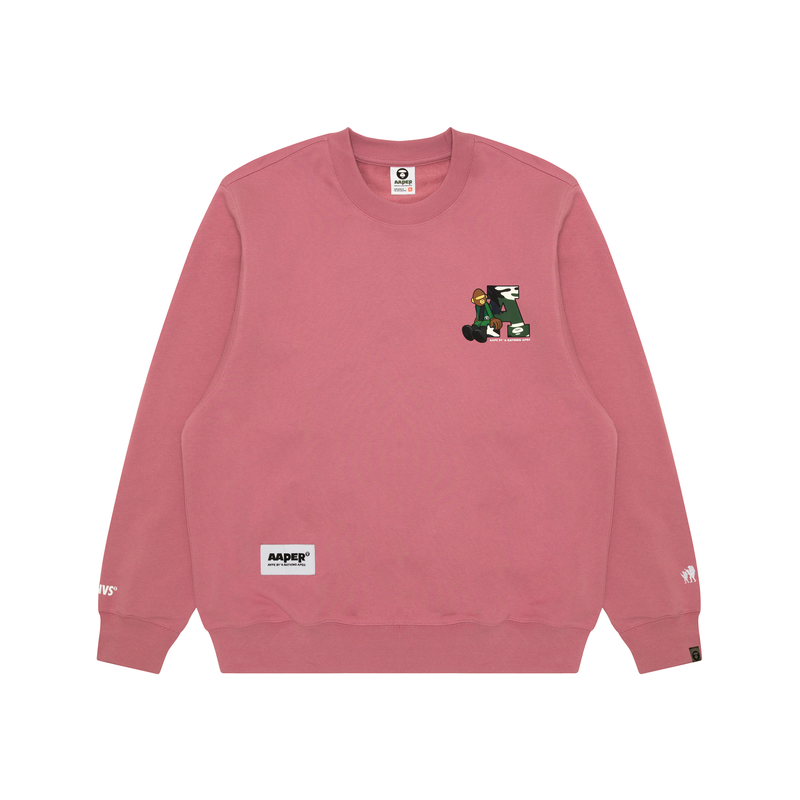 Толстовка с логотипом A Bathing APE Aape, розовый
Толстовка с логотипом A Bathing APE Aape, розовый