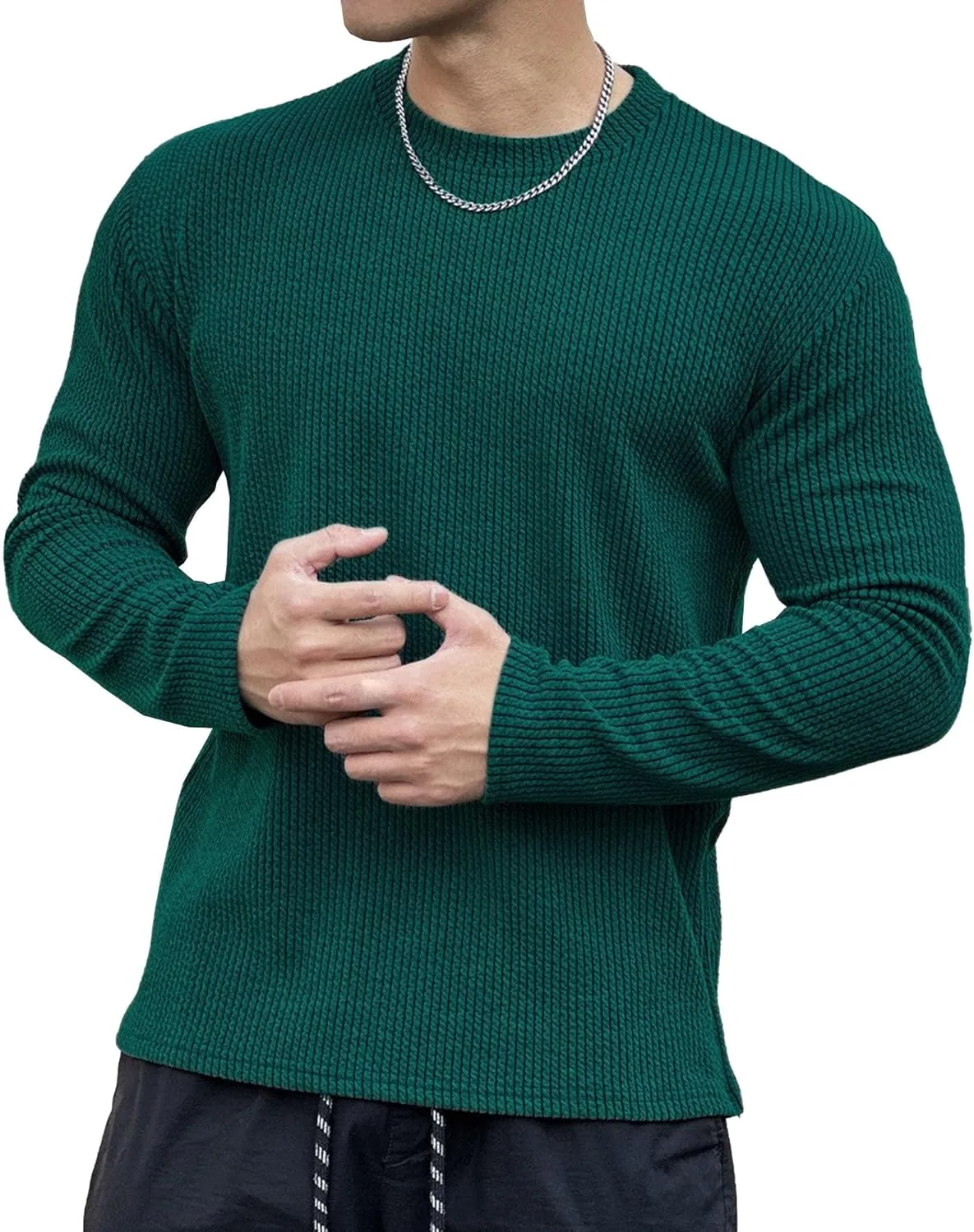 Мужской свитер JEShifangjiusu Slim Fit с рифленым краем
Мужской свитер JEShifangjiusu Slim Fit с рифленым краем