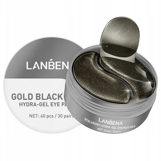 Гидрогелевые патчи для глаз с золотом и черным жемчугом Lanbena
Гидрогелевые патчи для глаз с золотом и черным жемчугом Lanbena