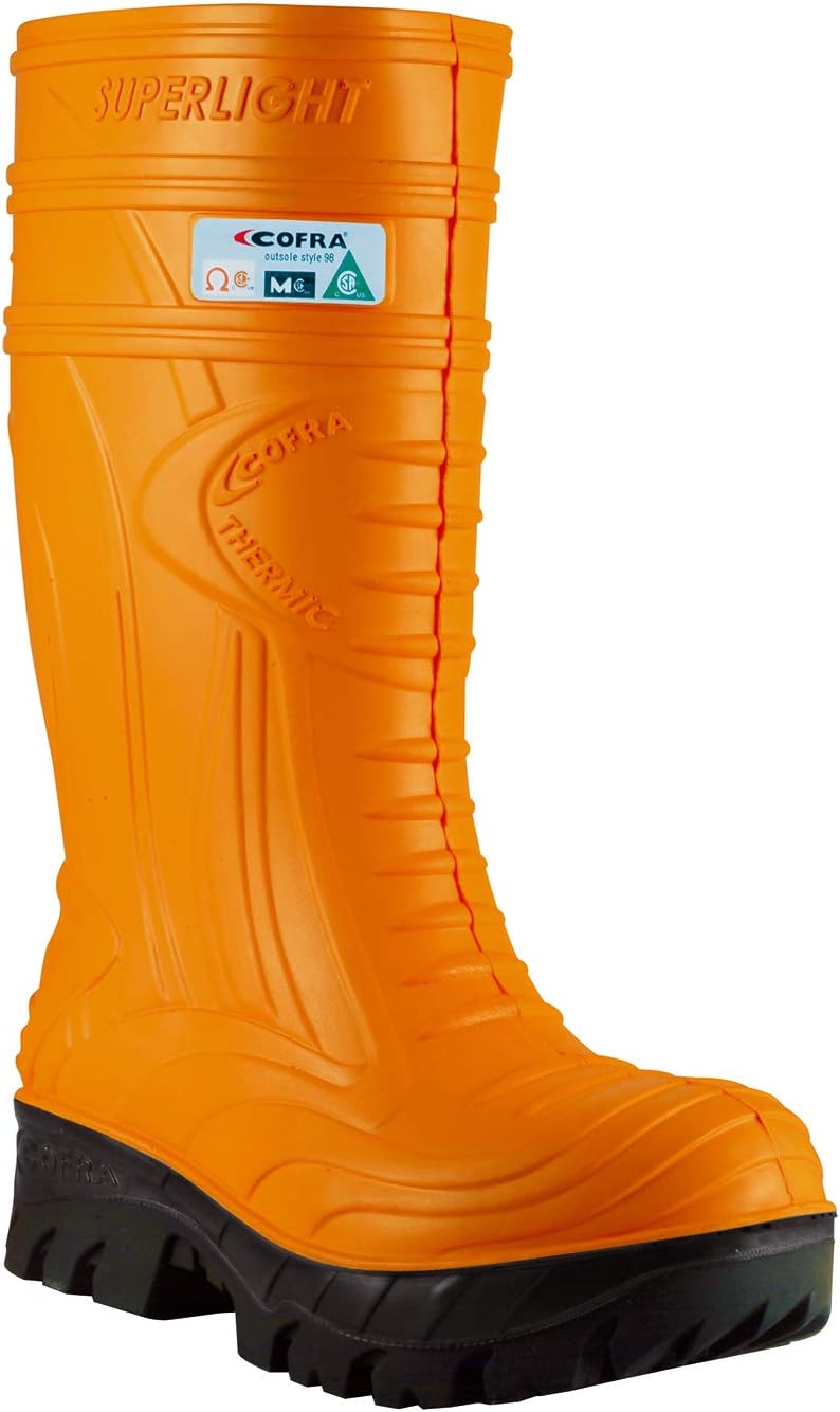 Защитные термостойкие ботинки Cofra 00040-CU4.W13 Thermic Metguard EH PR, размер 13, оранжевые
Защитные термостойкие ботинки Cofra 00040-CU4.W13 Thermic Metguard EH PR, размер 13, оранжевые