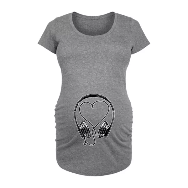 Футболка с наушниками для беременных и шнуром в форме сердца Unbranded, серый
Футболка с наушниками для беременных и шнуром в форме сердца Unbranded, серый