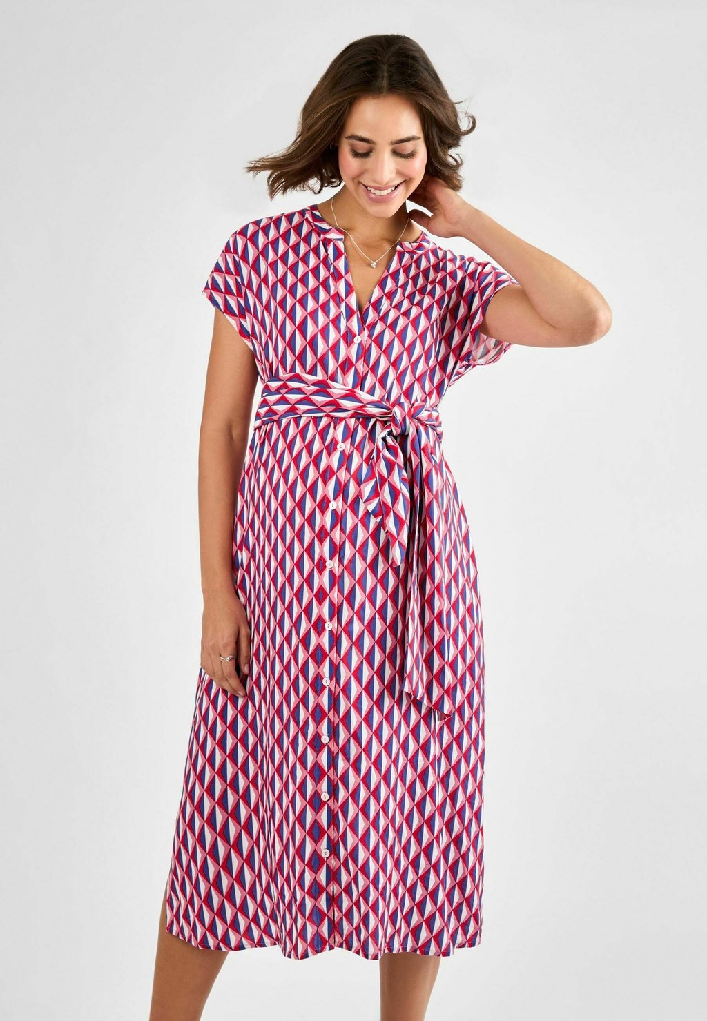 Платье-рубашка MATERNITY FIT - BUTTON THROUGH MIDI WITH TIE JoJo Maman Bébé, розовый
Платье-рубашка MATERNITY FIT - BUTTON THROUGH MIDI WITH TIE JoJo Maman Bébé, розовый