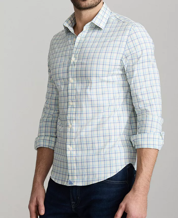 Мужская классическая рубашка Pendleton Button Up с эффектом "не мнутся" и высокими эксплуатационными характеристиками UNTUCKit, желтый 
Мужская классическая рубашка Pendleton Button Up с эффектом "не мнутся" и высокими эксплуатационными характеристиками UNTUCKit, желтый