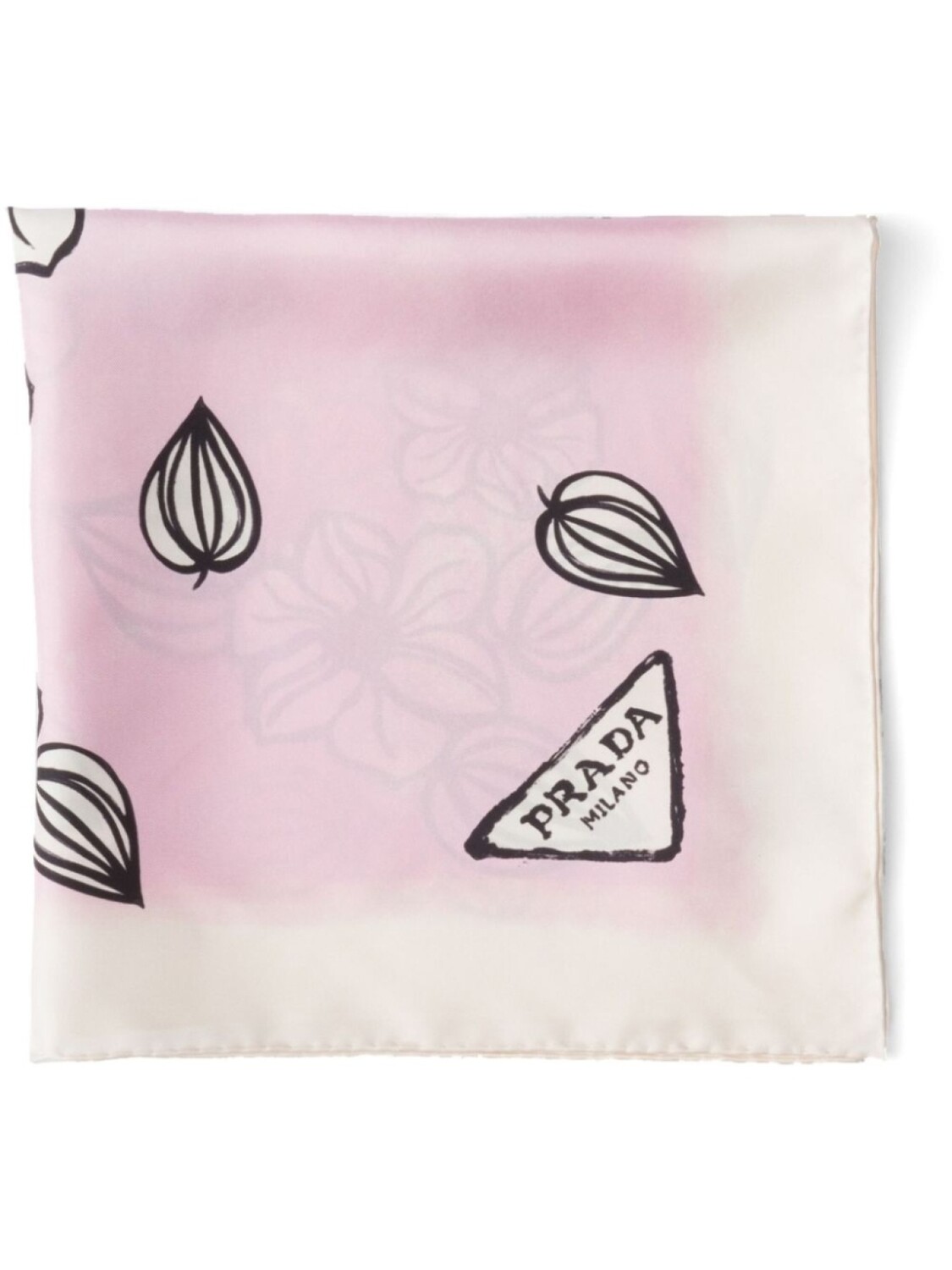 Prada шарф из твила с цветочным принтом, розовый
Prada шарф из твила с цветочным принтом, розовый