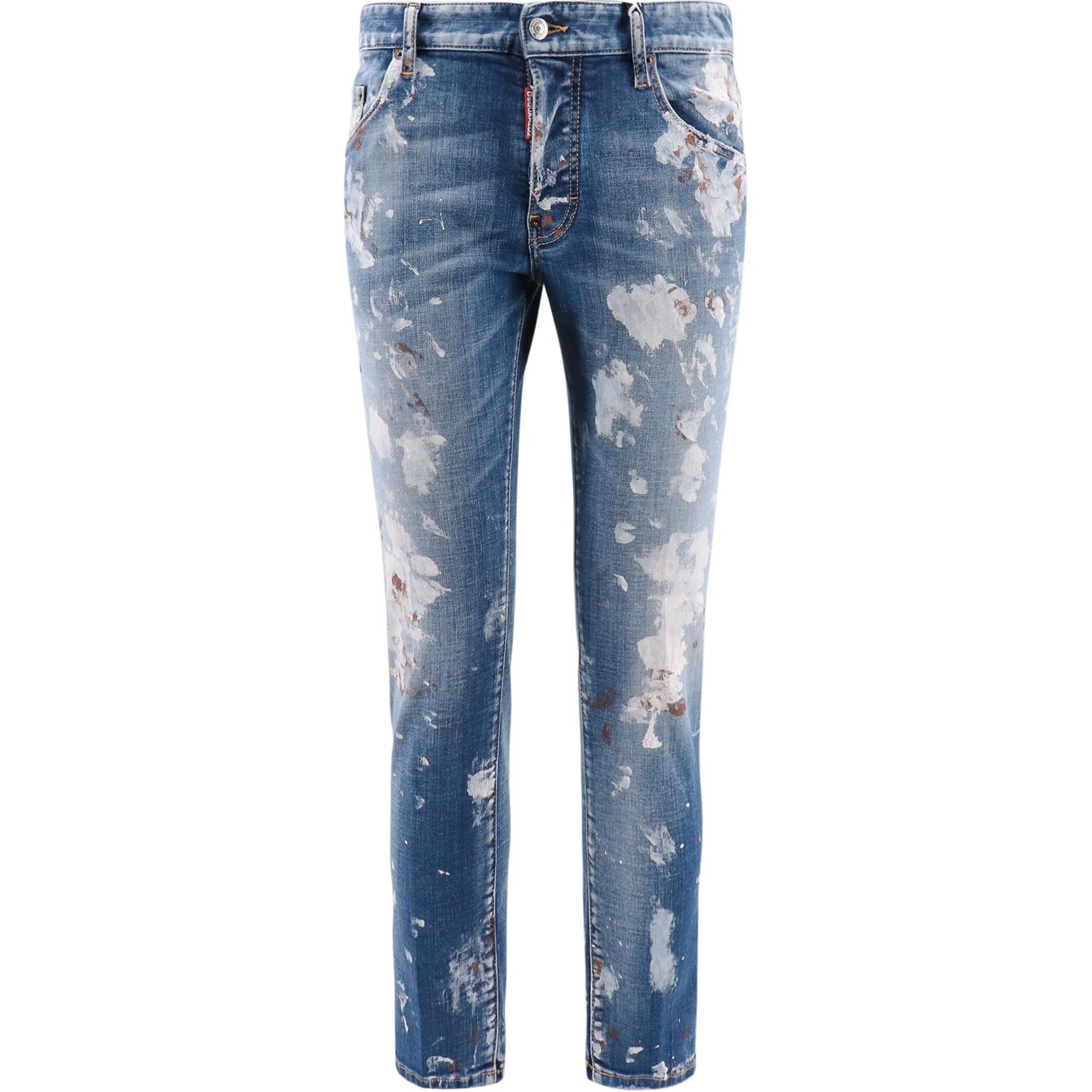 DSQUARED 2 Dsquared2 потертые джинсы с низкой посадкой
DSQUARED 2 Dsquared2 потертые джинсы с низкой посадкой