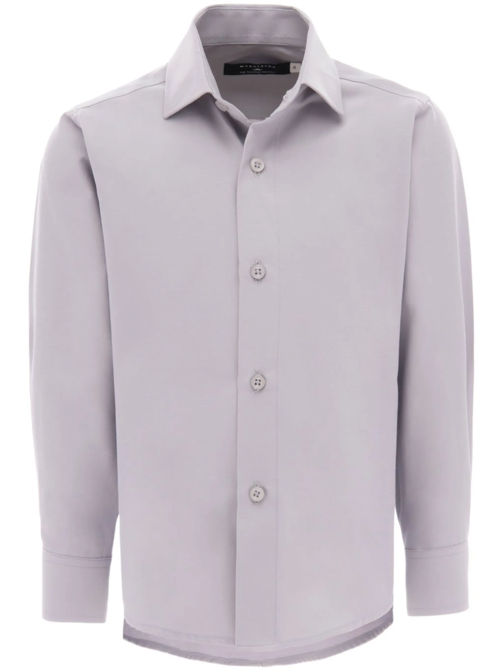 Однотонная рубашка Moustache, серый
Однотонная рубашка Moustache, серый