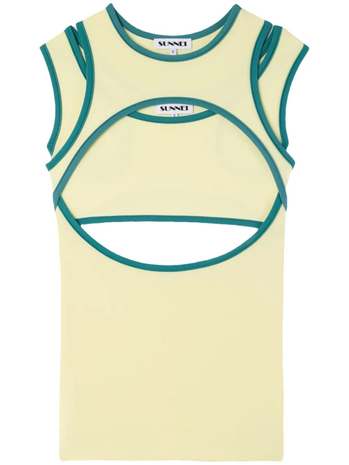 Топ-топ Sunnei stretch, желтый
Топ-топ Sunnei stretch, желтый