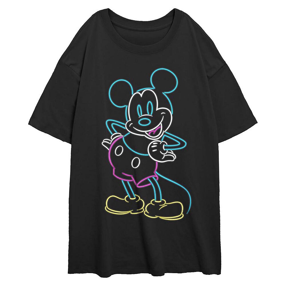 Большая футболка с рисунком для подростков Disney's Mickey Mouse Neon Lights, черный
Большая футболка с рисунком для подростков Disney's Mickey Mouse Neon Lights, черный